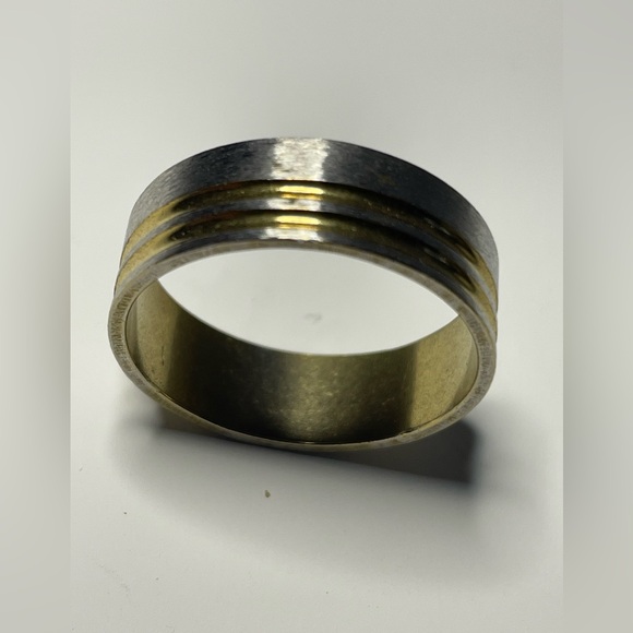 NWT UNISEX RING FOR MEN AND WOMEN, STAINLESS STEEL, SIZE 10 - Picture 3 of 17